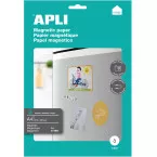 Apli Magnetic Paper Pack of 3 Sheets