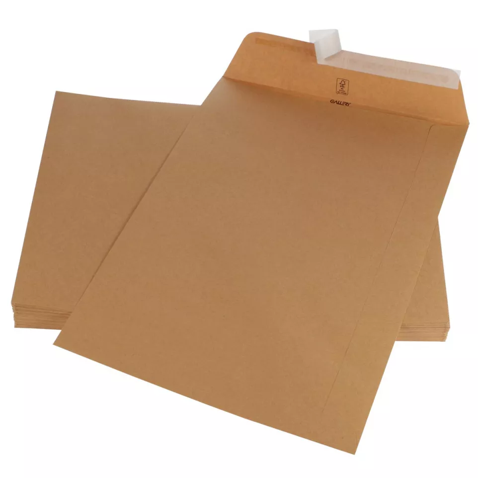 Gallery Kraft Envelopes 250 x 353 mm...