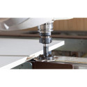 Verwijderbare meubelconnector met flexibele positioneerstaven Lamello Flexus Clamex P-14 / 300pce