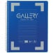 Gallery Spiral-Bound Notebook Traditional A5, 2 Holes, Ruled, Assorted Colors, 160 Pages