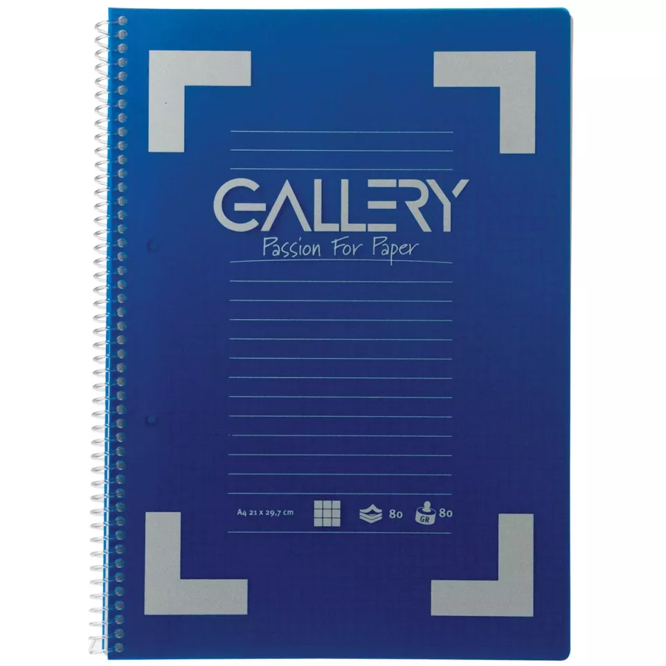 Gallery cahier à reliure spirale...