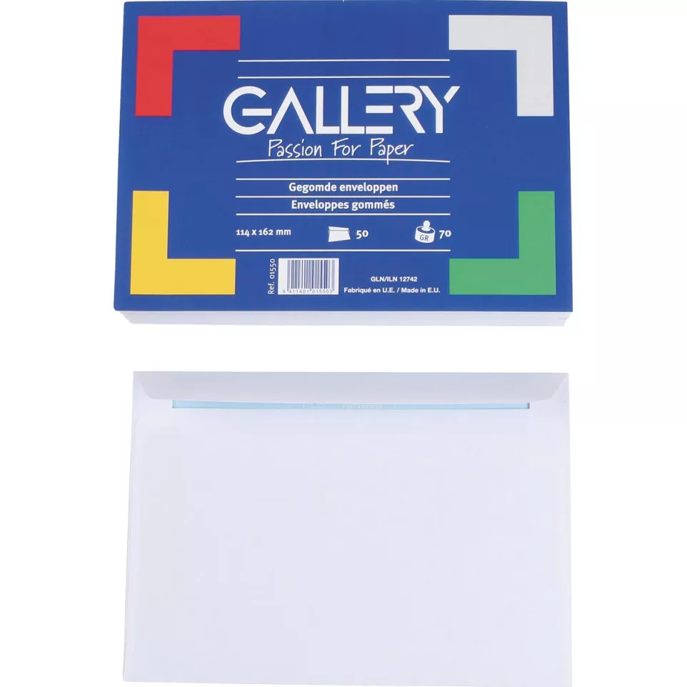 Gallery enveloppen ft 114 x 162 mm,...