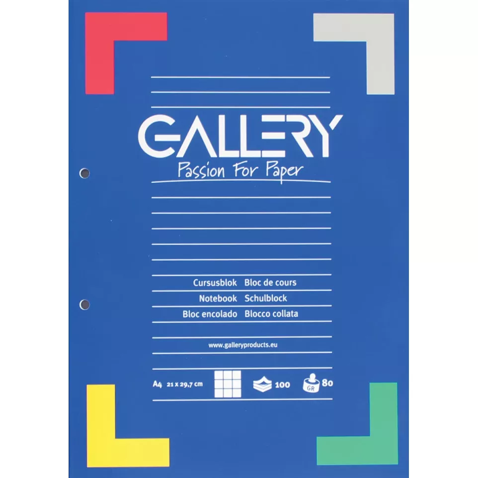 Gallery Course Pad, 5 mm Grid, 80 gsm...