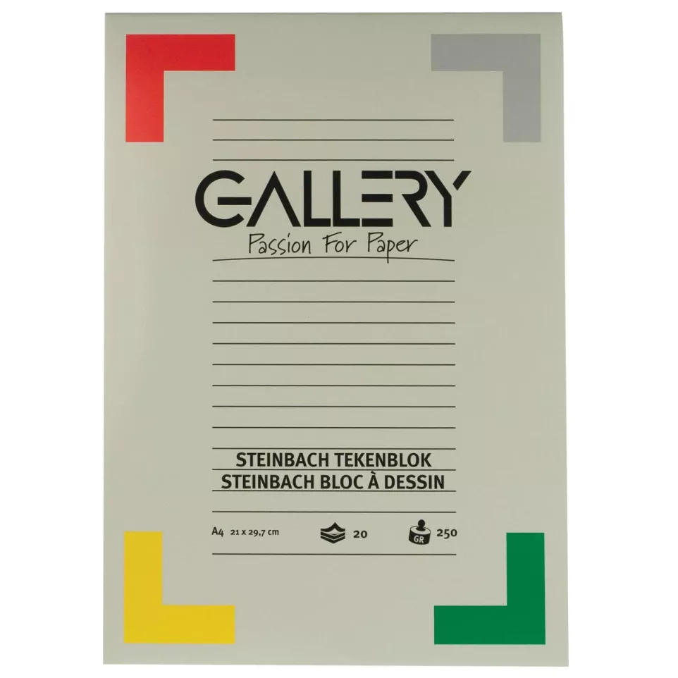 Gallery Steinbach tekenpapier, 250 g,...