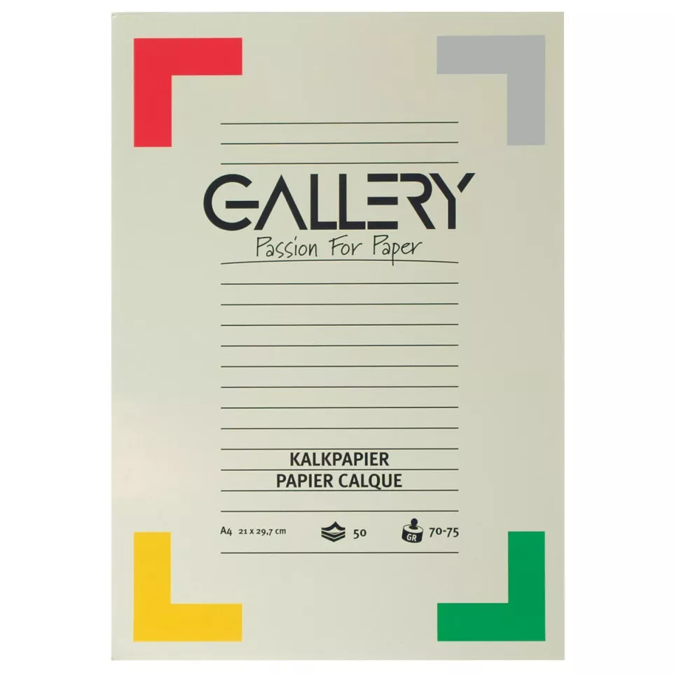 Gallery Tracing Paper Pad 21 x 29.7...