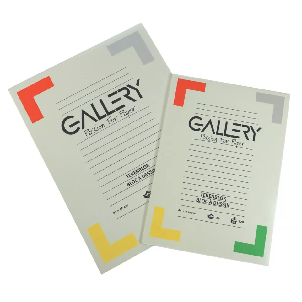 Gallery papier à dessin, 120 g, ft 21...