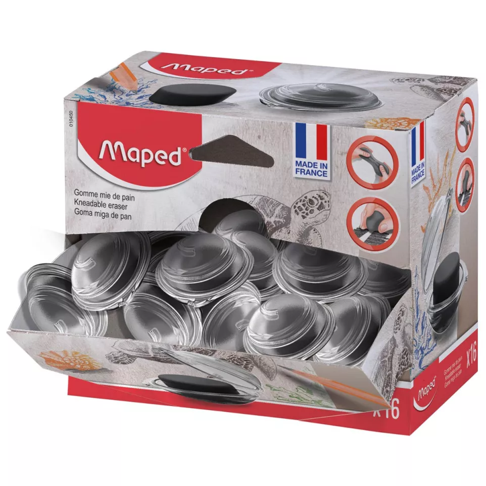 Maped Kneadable Eraser Blue-Grey Box...