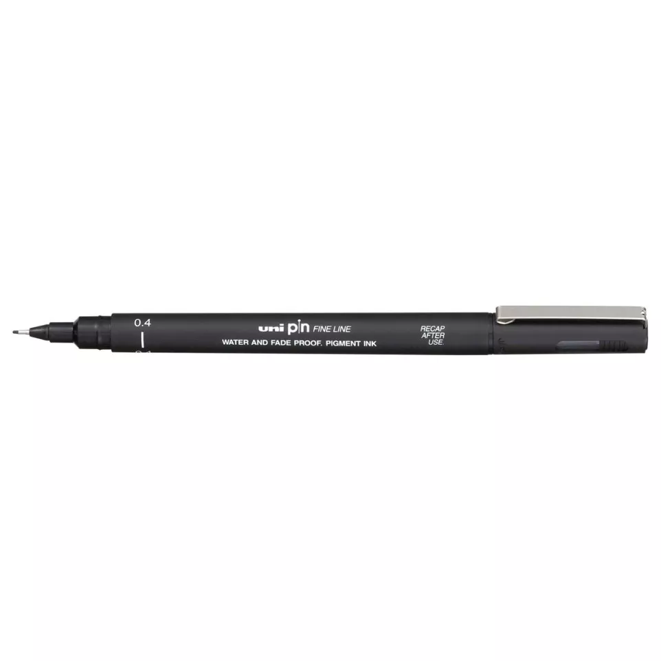 Uni Pin fineliner, ronde punt, 0,4...