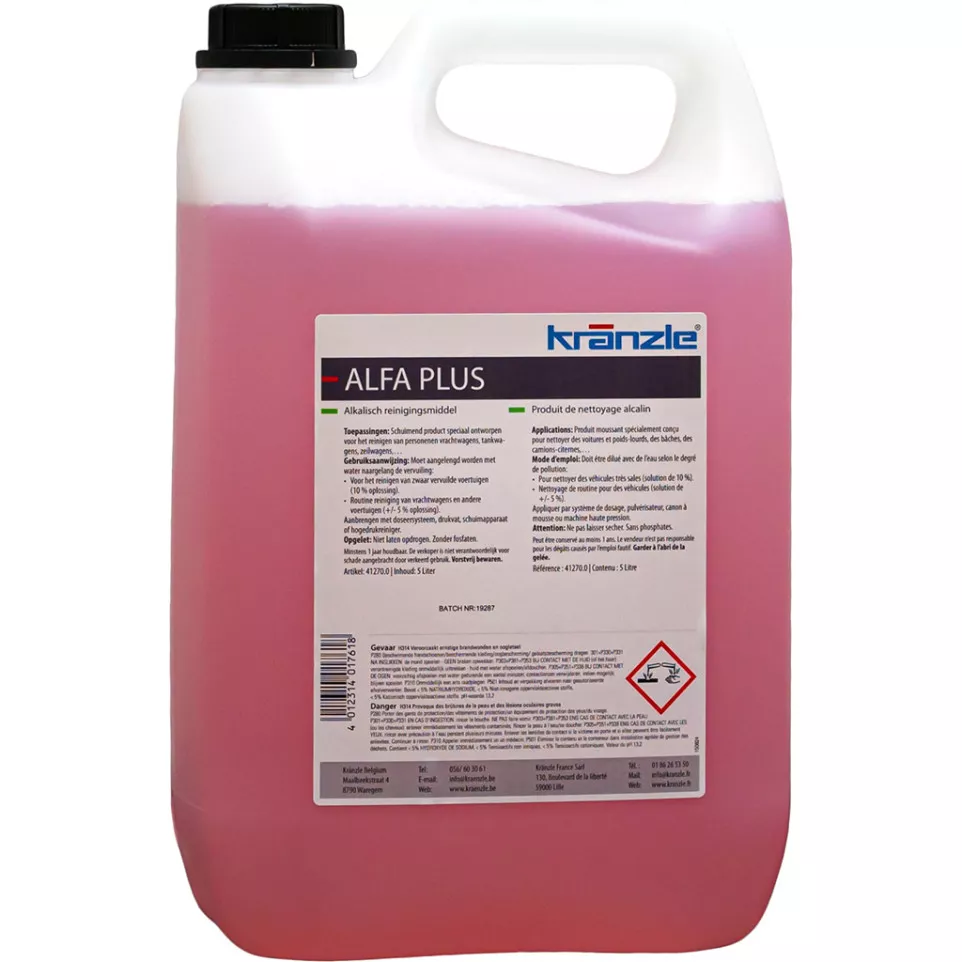 Produit nettoyage Alfa Plus / 5l