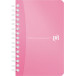 Oxford Office My Colours cahier de notes, 180 pages, ft 9 x 14 cm, quadrillé 5 mm, couleurs assorties