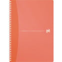 Oxford Office My Colours cahier à reliure spirale, 180 pages, ft A4, quadrillé 5 mm, couleurs assorties