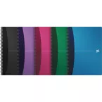 Oxford Urban Mix Spiral Notebook, A4, 180 Pages, 5mm Squared