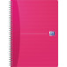 Oxford Office Essentials Spiral Notebook, 180 Pages, A4, Ruled, Assorted Colours