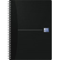 Oxford Office Essentials Spiral Notebook, 1 Subject, A4, 5mm Grid, 180 Pages, Assorted Colors
