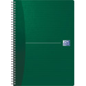 Oxford Office Essentials cahier à reliure spirale, 100 pages, ft A4, quadrillé 5 mm, couleurs assorties