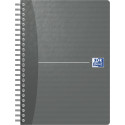 Oxford Office Essentials spiraalschrift, 100 bladzijden, ft A5, geruit 5 mm, geassorteerde kleuren
