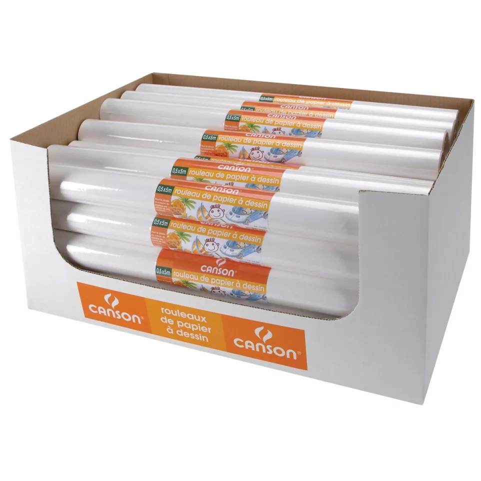 Canson drawing paper roll, 90 gsm, 50...