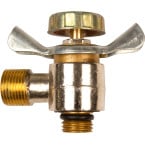 Horizontal outlet tap for...