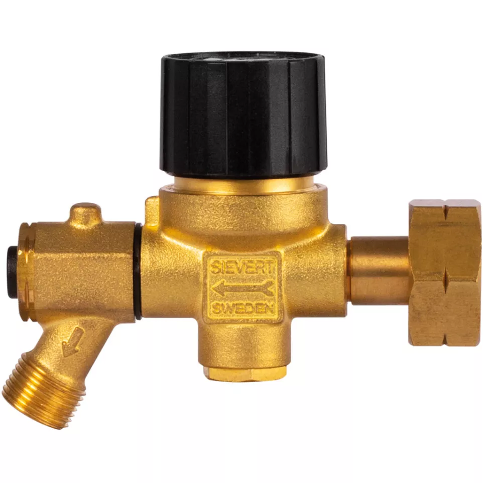 Pressure Regulator 1 to 4 bar with...