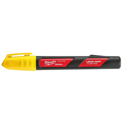 Milwaukee INKZALL Yellow Liquid Paint Marker per piece