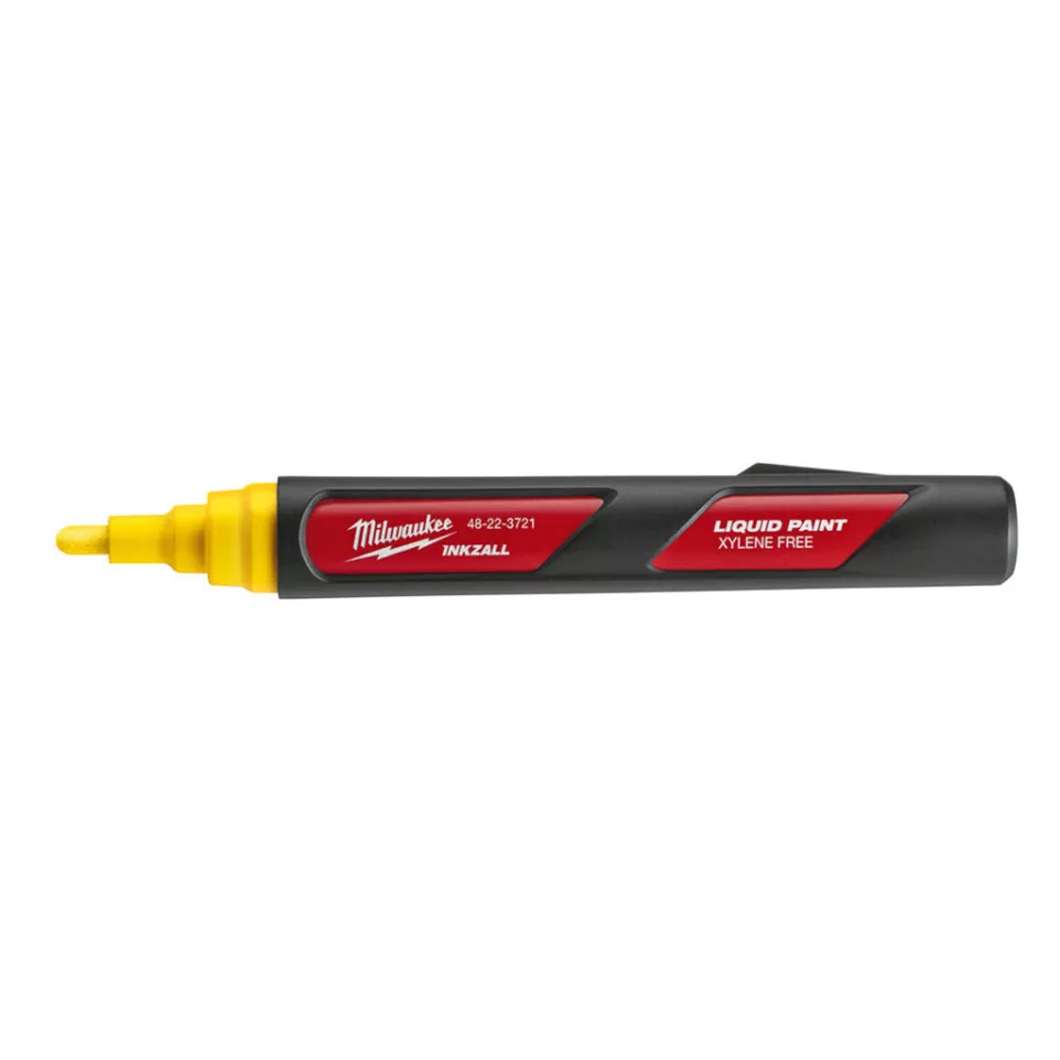 Milwaukee INKZALL Yellow Liquid Paint...