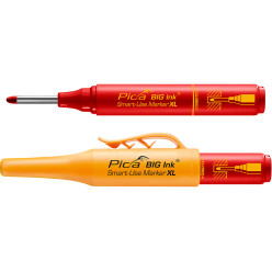 Universele marker Pica Big XL kleur Rood / pce