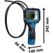Bosch GIC 12V-4-23 C Professional High-Resolution Inspection Camera per piece