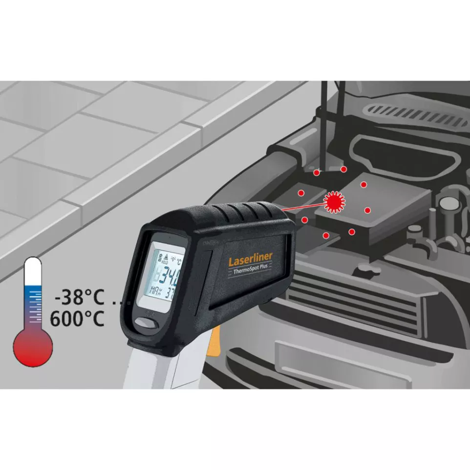 Laserliner ThermoSpot Plus infrarood...