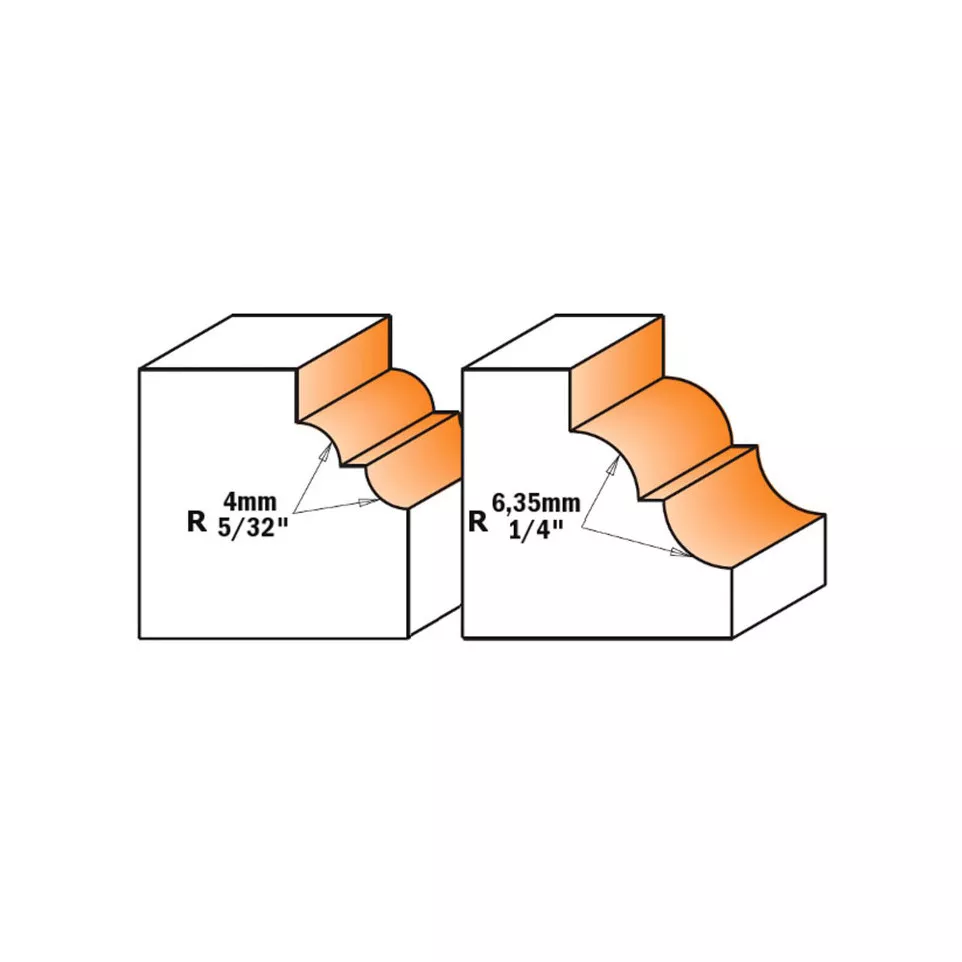 Carbide Decorative Molding Router Bit...