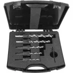 Kit de 5 fraisoirs ENT 4 à 10 mm + forets hélicoidal inclus / pce