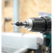 Set of 5 Countersinks 4 to 10 mm with Twist Drill Bits Included per piece
