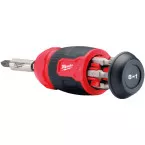 Milwaukee 8-in-1 Compact Ratcheting Multi-Bit Screwdriver per piece
