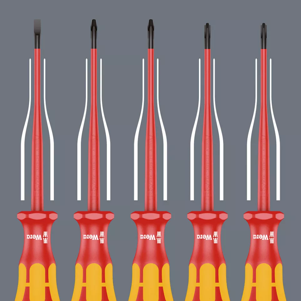 Set van 7 Wera 160 Is/7...