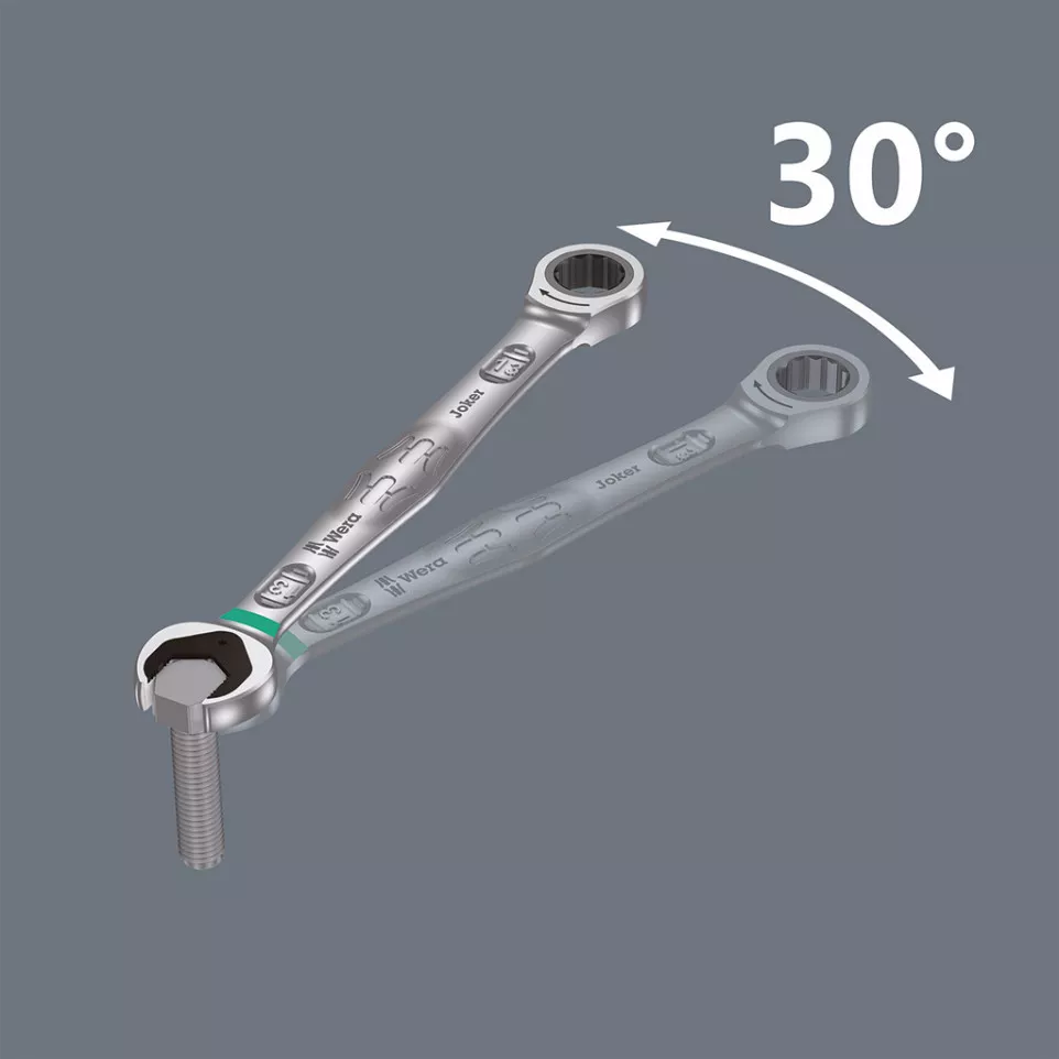 Wera 6000 Joker 4 Piece Ratcheting...