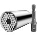 Douille universelle 9-21mm + adaptateur / pce
