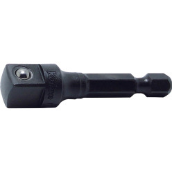 1/4" x 50 mm Impact Bit Adapter for 3/8" Sockets per Piece