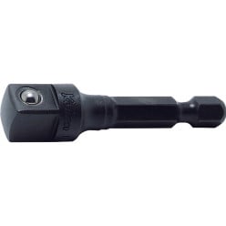 Bits 1/4" x 50 mm impact adapter voor 3/8" doppen / PCE