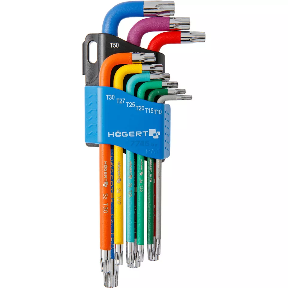 Set of 9 Long Tamper Torx Allen Keys...