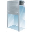 Verticaal veerluik Boxmilano ALU Alumatt 500mm / pce