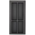 Orga-Box Slim 30cm lava grijs / pce