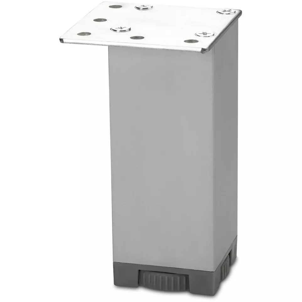 Pied de meuble aluminium ROMEO carré...