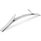 Blocage de porte nickelé pour rail de roulement inférieur \"PRO\" ERGO 18, NOVO S 18 et 18/4, LOCA 18 et 18/4 et NERO 18/4 / pce
