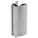 GTV NOVO S 18mm Handle Profile for 18mm Wood or 4mm Glass Panels Anodized Aluminum 2.7m
