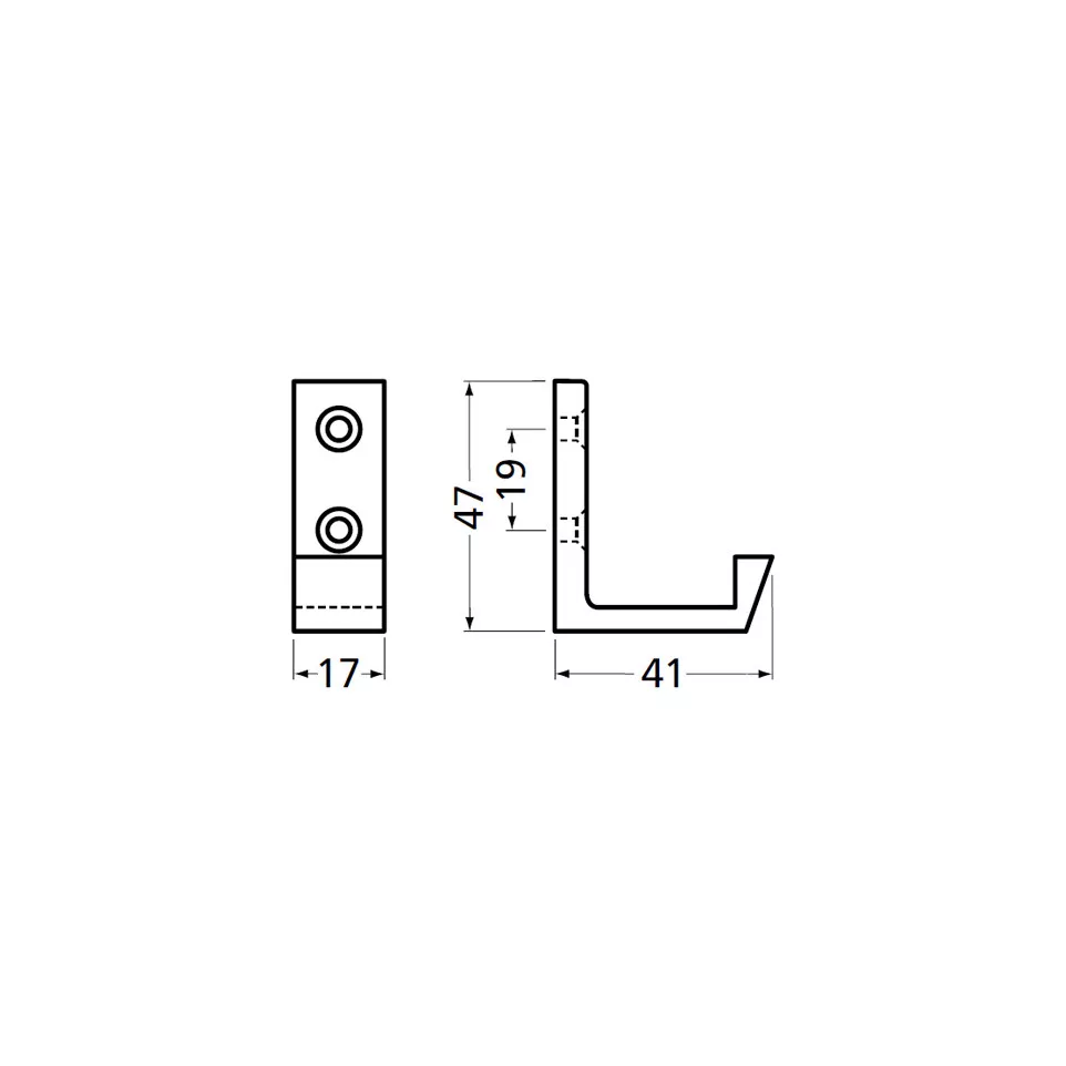 Single Hook Coat Hanger 139 Matte...