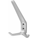 Double Hat and Coat Hook 32 Natural Aluminum F1 / pc