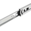 Gekogellagerde geleiders met beugel volledig uittrekbaar 700mm H45 45kg / pce