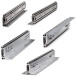 Set beugels voor geleiders H53 80kg 542x35x45mm / pce