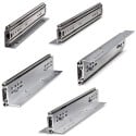 Kit d'équerres pour coulisses H53 80kg 254x35x45mm / pce