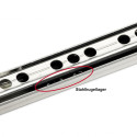 Coulisses à billes sortie partielle 278mm H17 10kg / pce