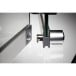 Security Lock with Interchangeable Inner Cylinder and 2 Reversible Flat Non-Notched Keys for Glazing up to 8mm
